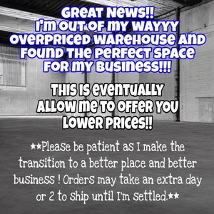 Whoo hoo! Found a much better location to run my business!!